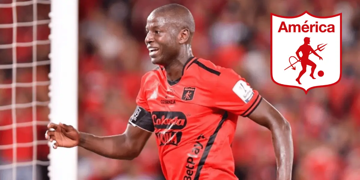 Adrián Ramos fue uno de los mejores jugadores del América de Cali en el clásico vallecaucano.