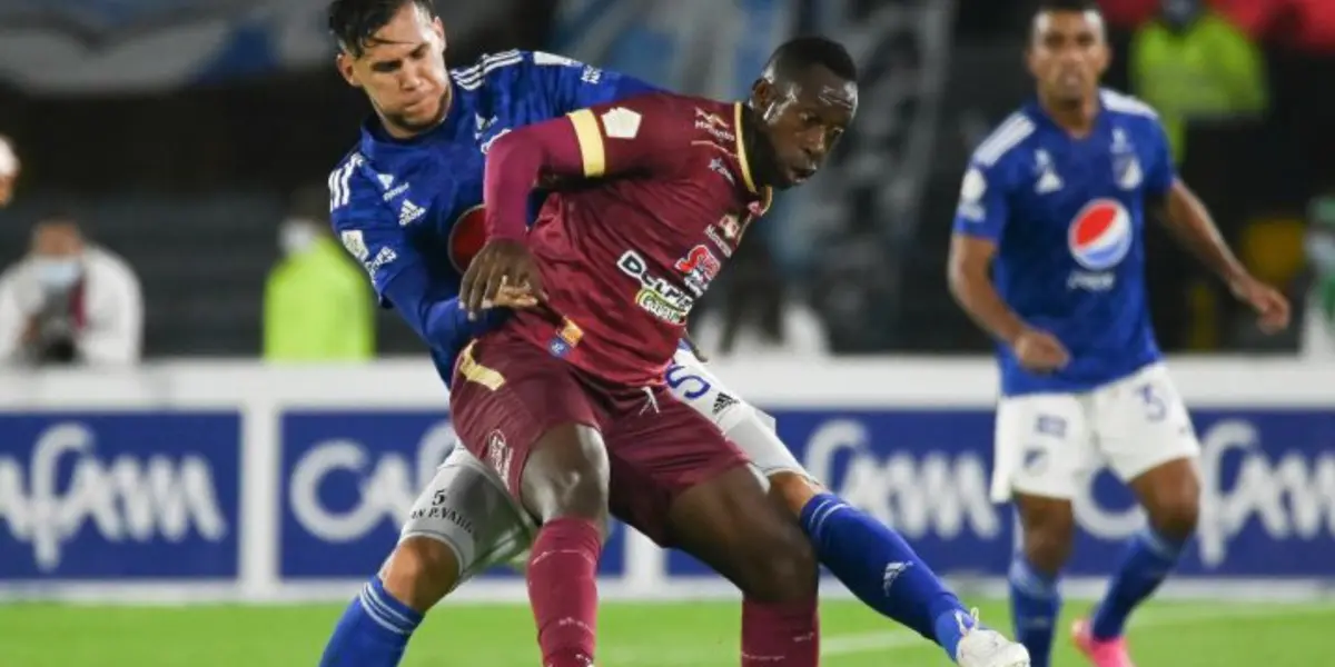 Al 89' Tolima se lleva de Bogotá un punto de oro en sus aspiraciones por llegar a la final