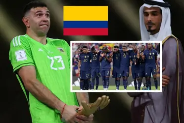 Al Dibu Martínez le jugaron sucio en Francia, ni en Colombia llegaron a tanto.