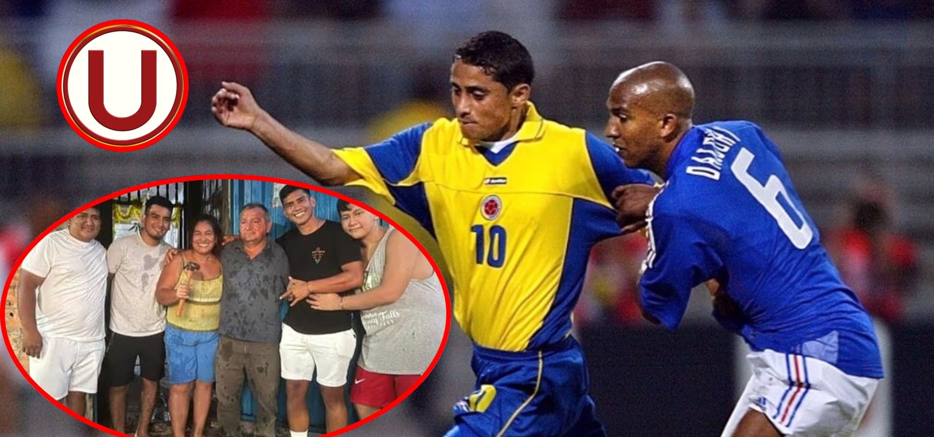 Al estilo Giovanni Hernández, el gran gesto de jugador del Universitario Perú (Foto tomada de Facebook- Blu Radio)