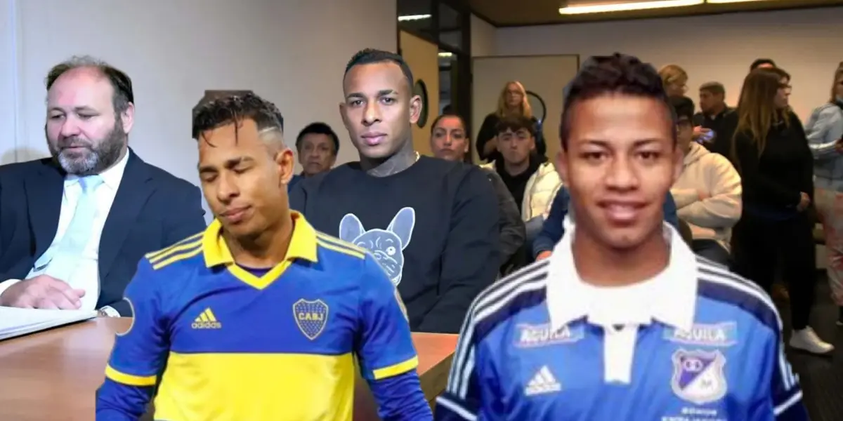 Al estilo Sebastián Villa, el grave problema de Andy Polo exMillonarios en Perú (Foto tomada de TyC Sports y Perú 21)