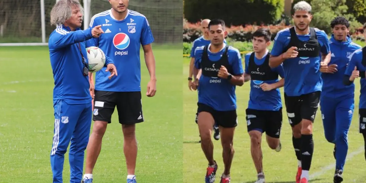 Alberto Gamero comenzó a limpiar el camerino de Millonarios FC y le dijo adiós a tres jugadores.