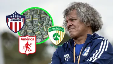 Alberto Gamero Foto: Escudoteca, Pexels y Millonarios FC