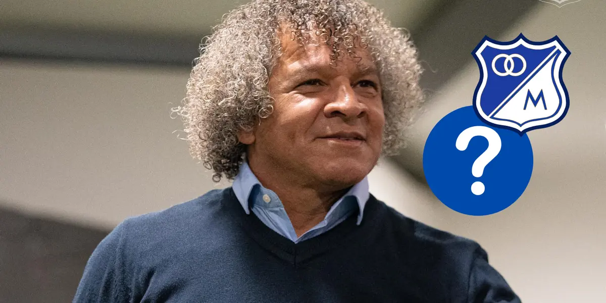 Alberto Gamero Foto: Redes de Millonarios FC y Escudoteca