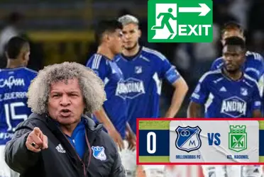 Alberto Gamero habló ante los medios luego de la derrota ante Atlético Nacional