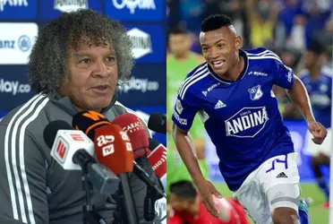 Alberto Gamero habló sobre Óscar Cortés tras verlo jugar con Millonarios FC.