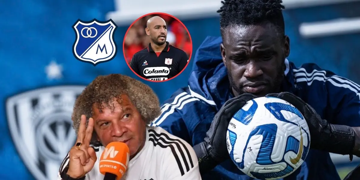 Alberto Gamero habló sobre el caso de Diego Novoa y Juan Moreno en Millonarios FC.