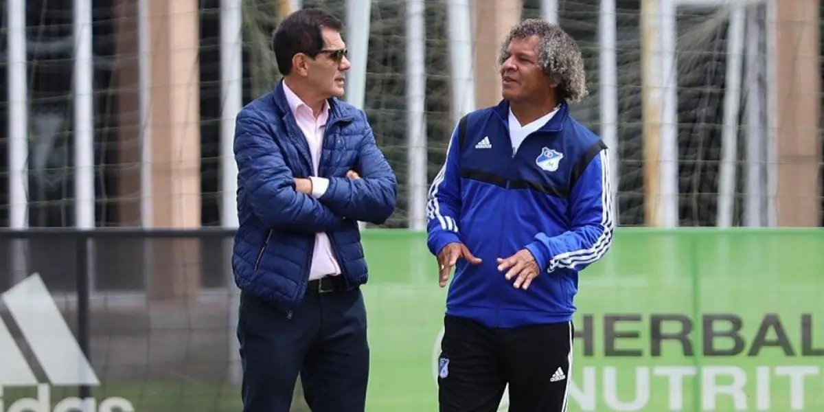 Alberto Gamero junto a Ricardo “Pitirri” Salazar