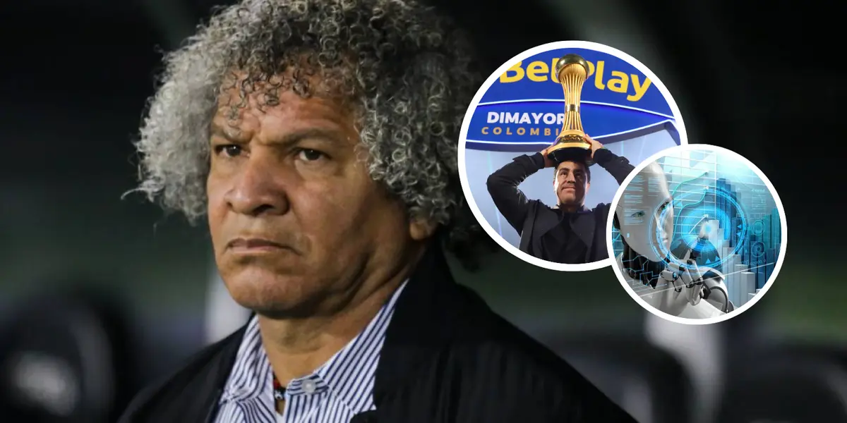 Alberto Gamero y Efraín Juárez Foto: El Espectador, Win Sports y ACWEB