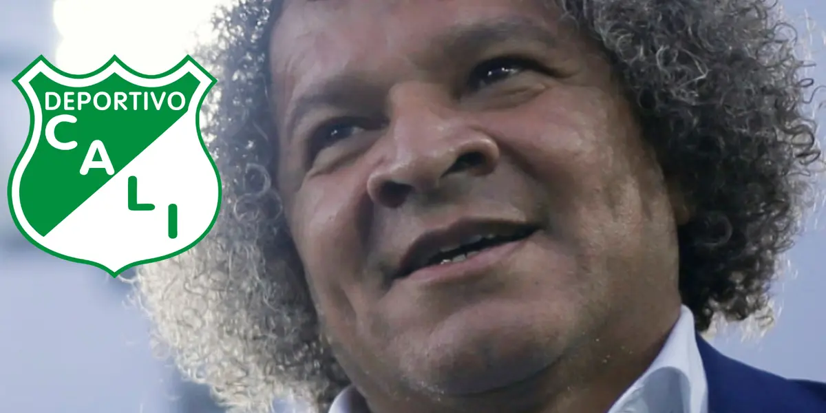 Alberto Gamero y la camiseta del Deportivo Cali: Los pedidos que marcarán su era. Foto: Escudoteca y MFC