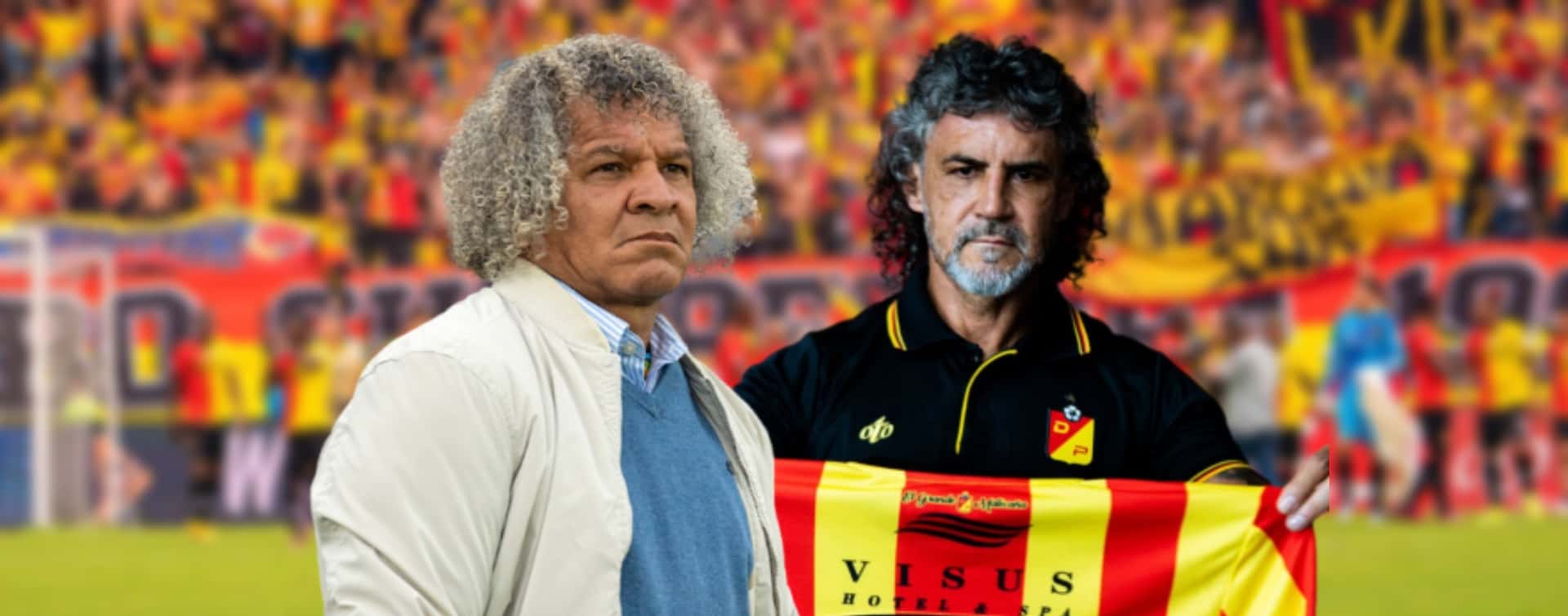 Alberto Gamero y Leonel Álvarez.