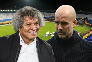 Alberto Gamero y Pep Guardiola.