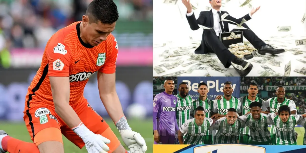 Aldair Quintana perdió su puesto con Kevin Mier y fue borrado en Atlético Nacional
