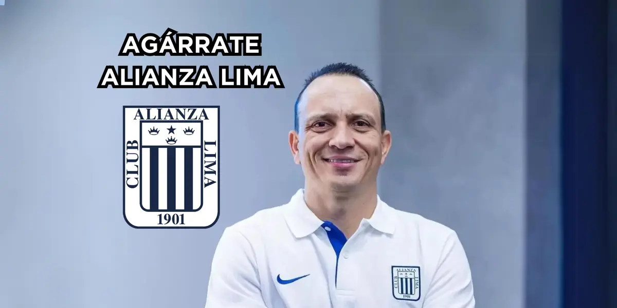 Alejandro Restrepo con un importante deseo que alegraría a todos en Alianza Lima.
