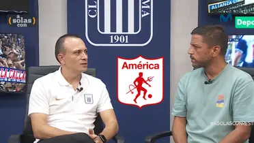 Alejandro Restrepo en una entrevista
