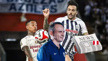 Alejandro Restrepo perdió el clásico ante Alianza Lima.