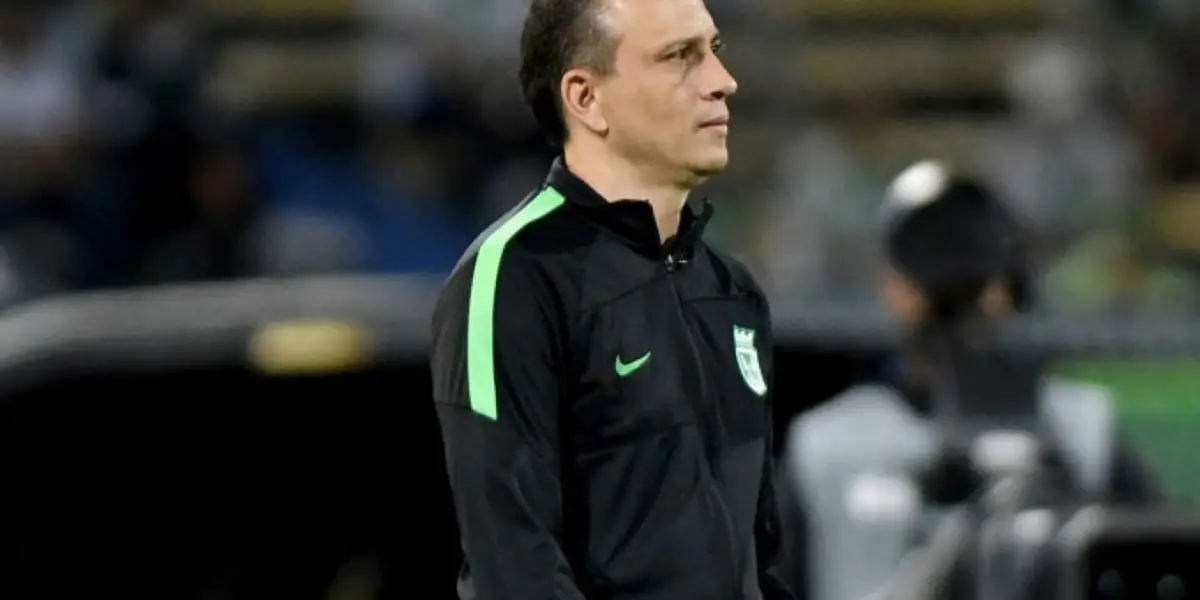 Alejandro Restrepo se excusó en que empató contra el Deportivo Pereira porque el rival era competitivo y dijo otras palabras que preocupan a los hinchas “Verdolagas”.