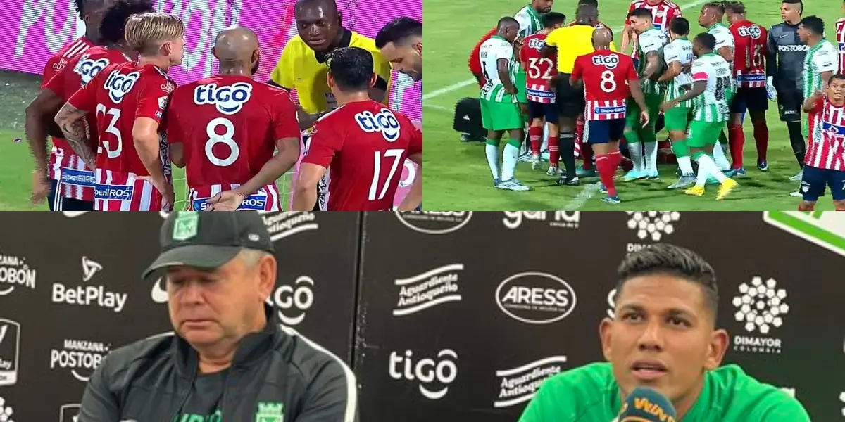 Alexander Mejía le hizo una crítica al Junior FC luego de lo sucedido en el partido de vuelta en Medellín.