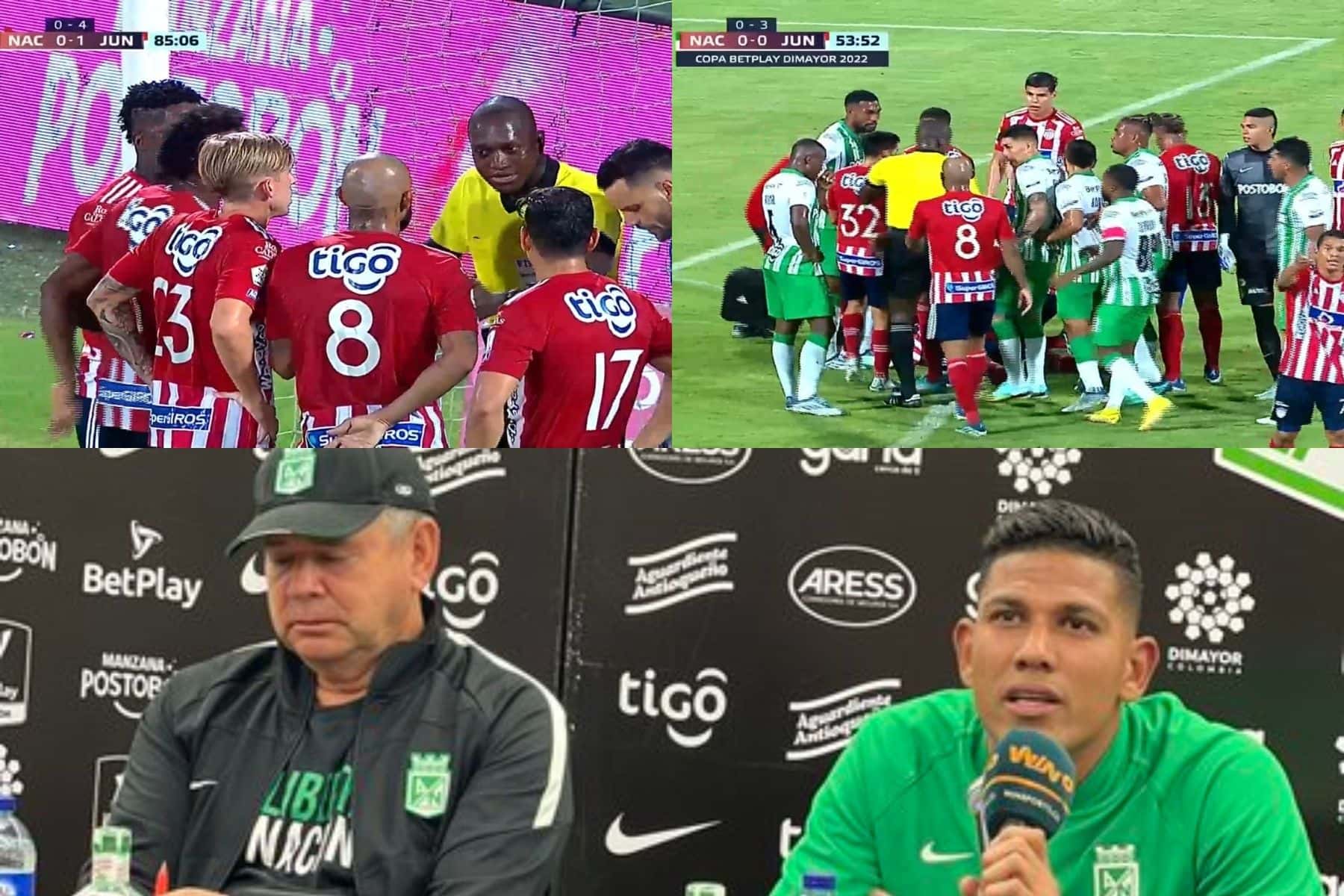 Alexander Mejía le hizo una crítica al Junior FC luego de lo sucedido en el partido de vuelta en Medellín.