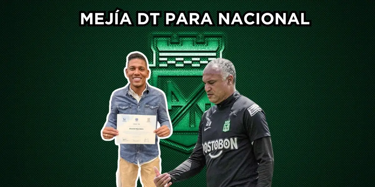 Alexander Mejía sería mejor entrenador en Atlético Nacional que William Amaral y abajo te lo mostramos en un video ⬇️⬇️⬇️