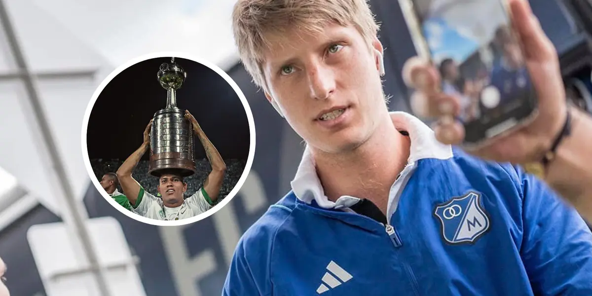 Alexander Mejía y Andrés Llinás Foto: Conmebol Libertadores y MFC