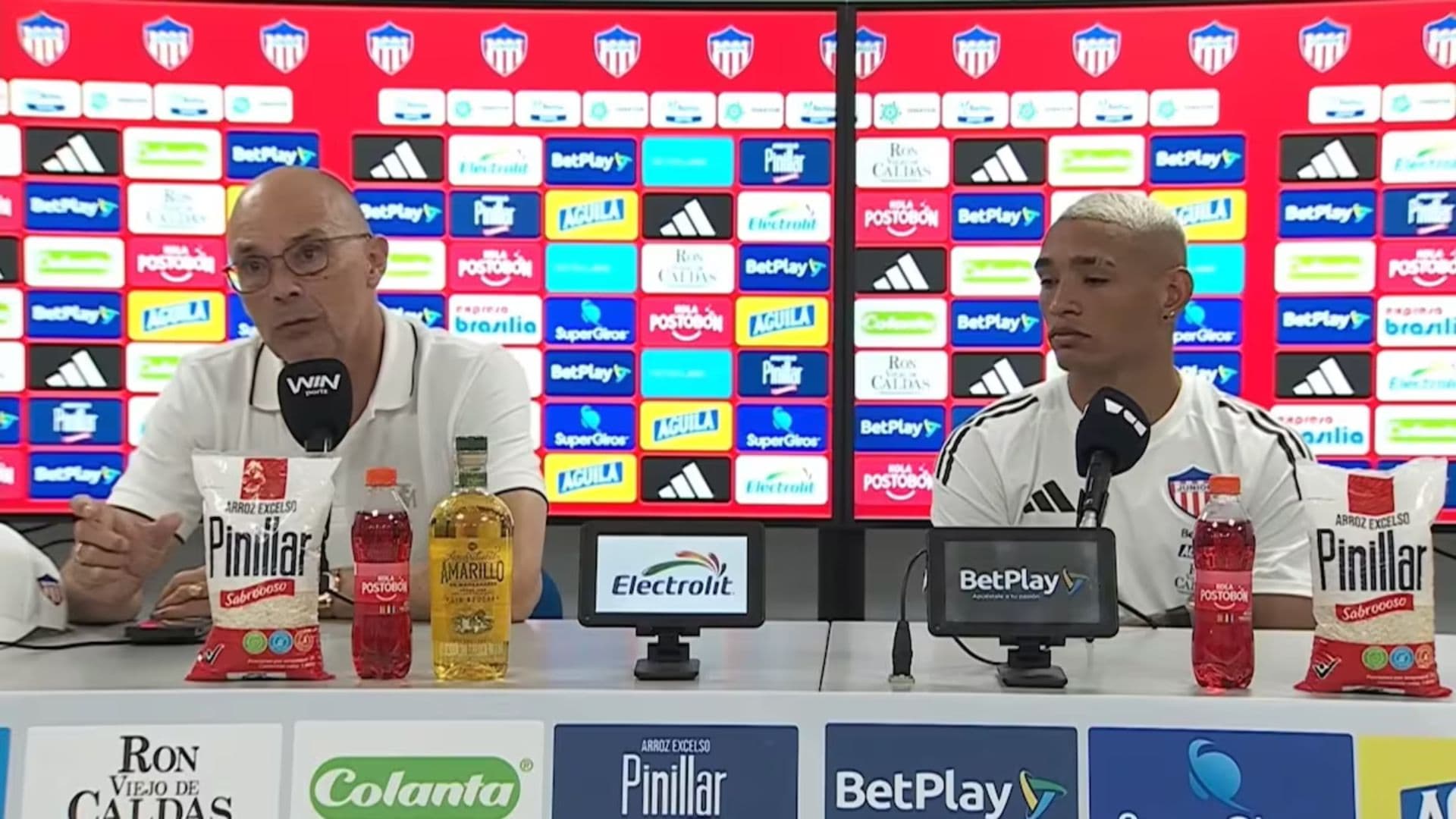 Alfredo Arias analizó la derrota del Junior 2-0 ante Tolima - Captura de pantalla DIMAYOR