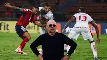 Alfredo Arias como entrenador del Deportivo Independiente de Medellín. FOTO: Noticias Caracol