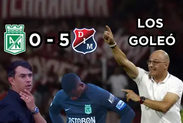 Alfredo Arias con el DIM le pasó por encima a Atlético Nacional.