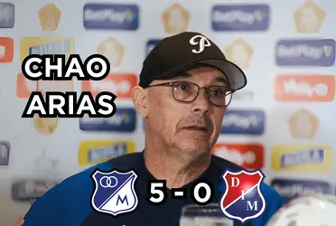 Alfredo Arias en tela de juicio en el DIM tras ser humillados por Millonarios FC.