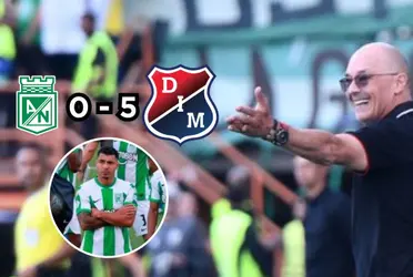 Alfredo Arias mandó un sablazo tras la goleada del DIM a Atlético Nacional.