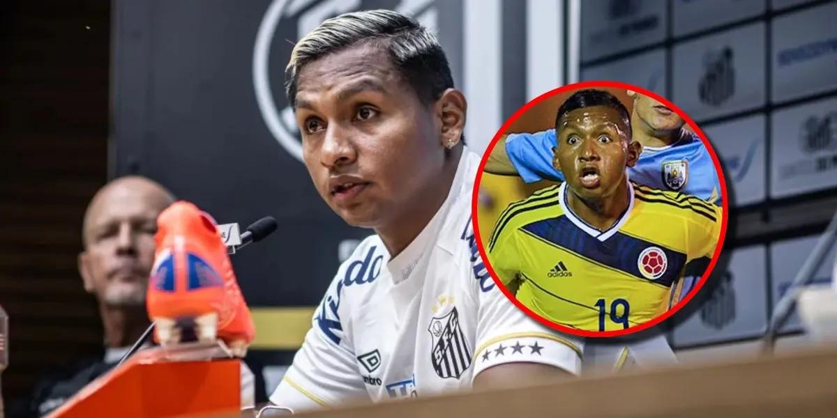 Alfredo Morelos dio sus impresiones tras llegar a jugar a Brasil.