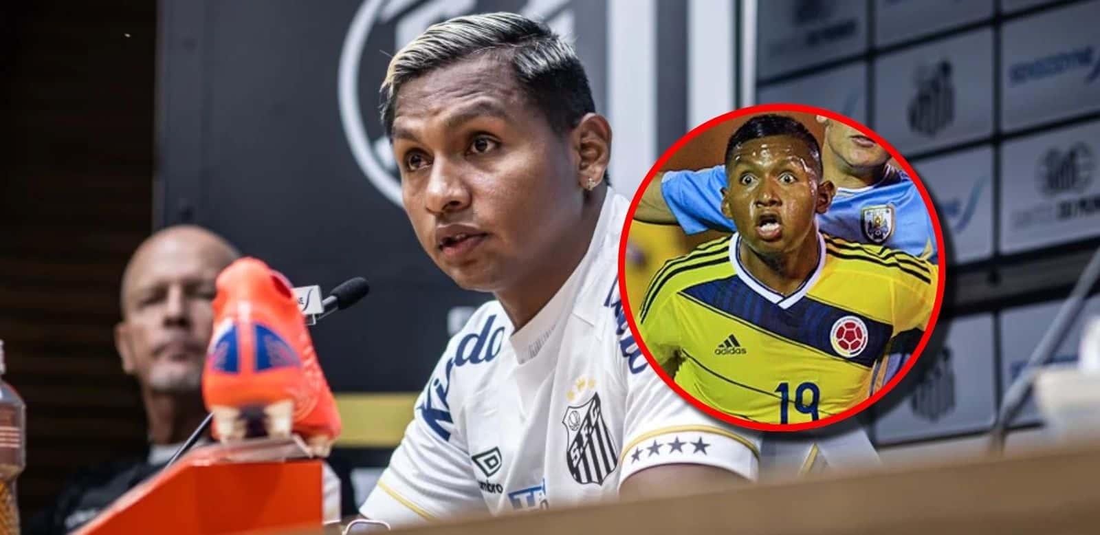 Alfredo Morelos dio sus impresiones tras llegar a jugar a Brasil.