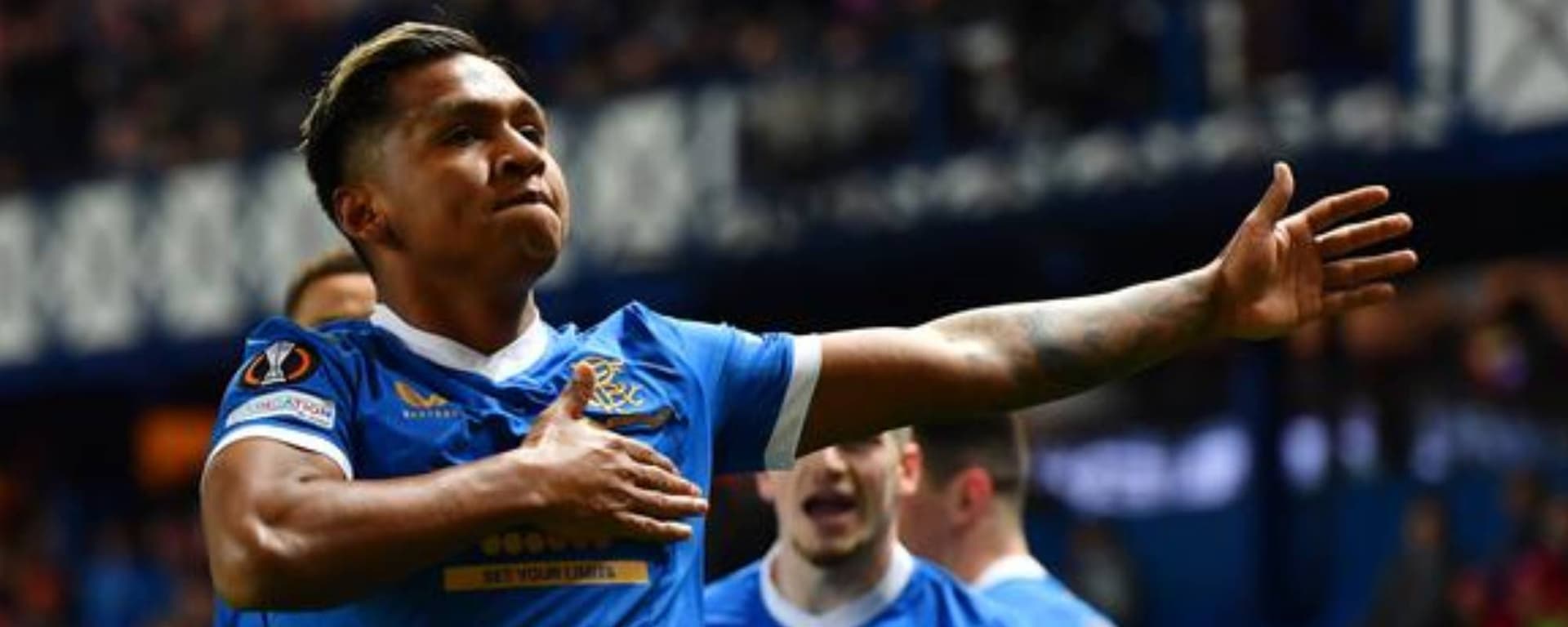 Alfredo Morelos es el jugador cafetero con más goles en Europa durante esta temporada.