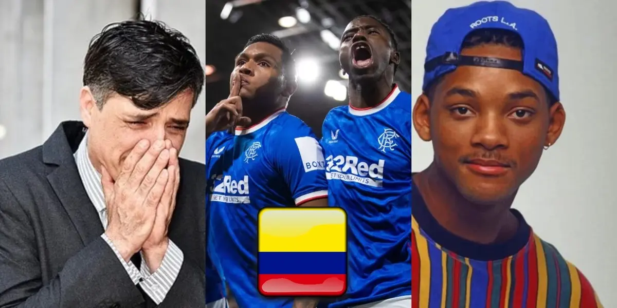 Alfredo Morelos en Escocia mandó a callar a un personaje que lo humilló y llamó idiota.