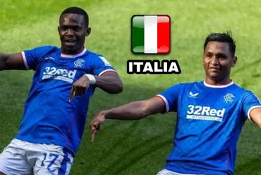 Alfredo Morelos en la mira de un importante club de Italia.