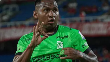 Alfredo Morelos nuevamente marcó con Nacional y así encaró a la prensa Foto: Nacionaloficial