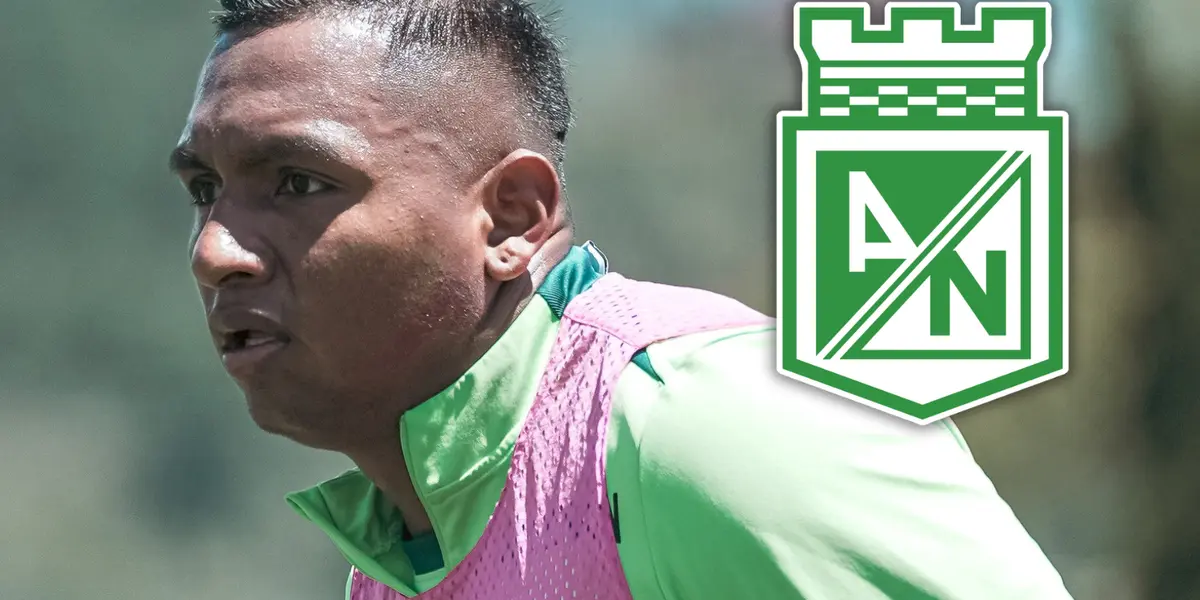 Alfredo Morelos parece ver la luz sobre su futuro entre Santos y Atlético Nacional Foto: Nacionaloficial y Escudoteca