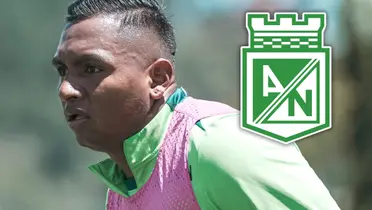 Alfredo Morelos parece ver la luz sobre su futuro entre Santos y Atlético Nacional Foto: Nacionaloficial y Escudoteca