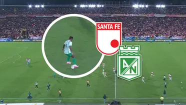 Alfredo Morelos se inventó una jugada provocadora que desató el caos en Bogotá Foto: Captura de Win Sports y Escudoteca