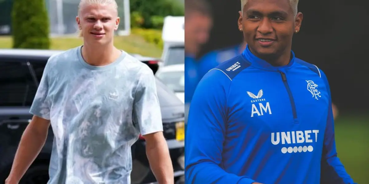 Alfredo Morelos tiene un lujoso auto a lo Erling Haaland, el delantero cafetero vive con grandes comodidades en Escocia.