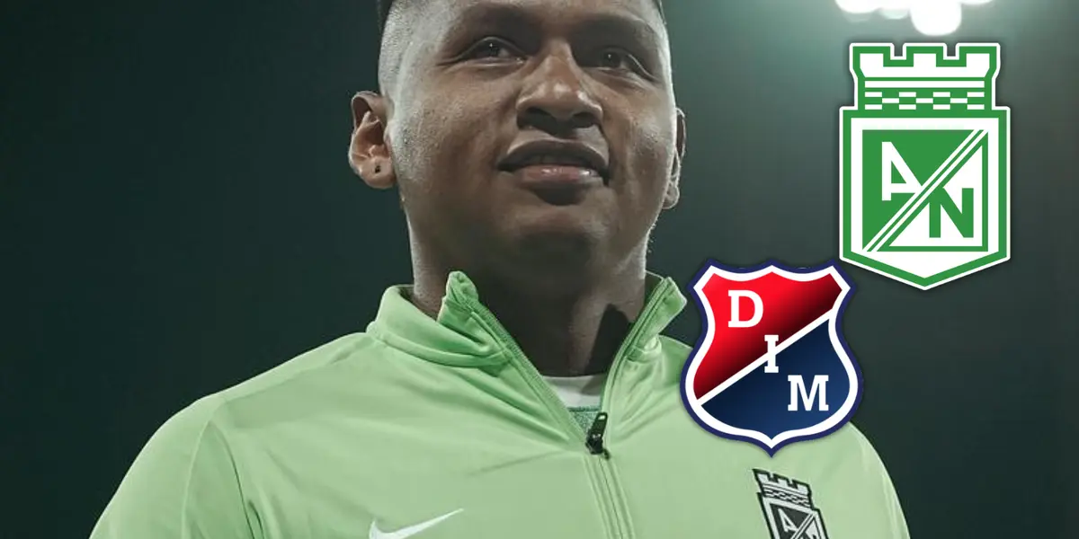 Alfredo Morelos y la decisión final sobre el Clásico Paisa Foto: Escudoteca y Nacionaloficial