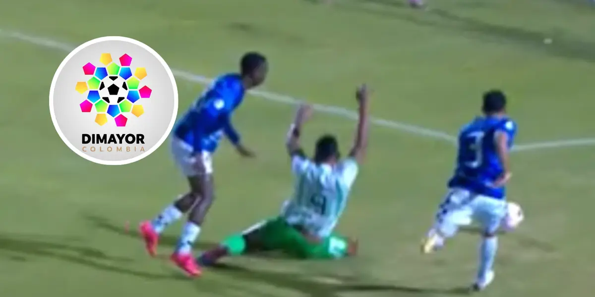 Alfredo Morelos y lo que puede pasar con la polémica de la fecha anterior Foto: Captura de Win Sports y Dimayor