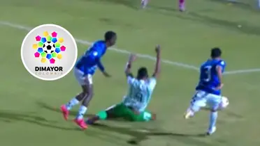 Alfredo Morelos y lo que puede pasar con la polémica de la fecha anterior Foto: Captura de Win Sports y Dimayor