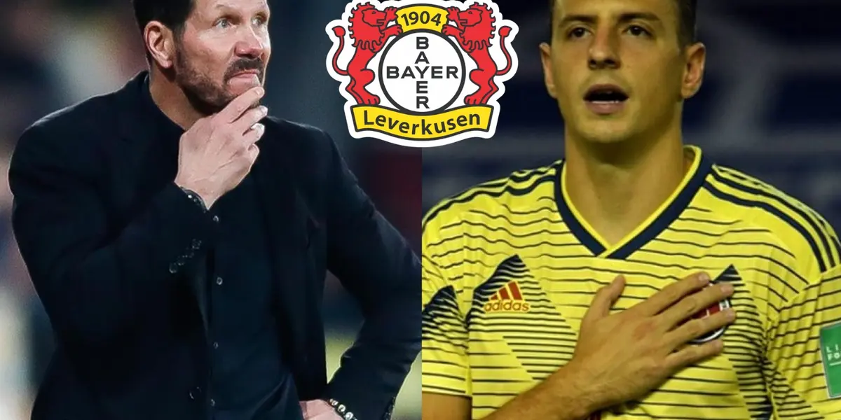 Algo que ni Diego Simeone hizo, así reaccionó el Bayer 04 Leverkusen al enterarse sobre la lesión de Santiago Arias y que no jugará por 6 meses como mínimo.