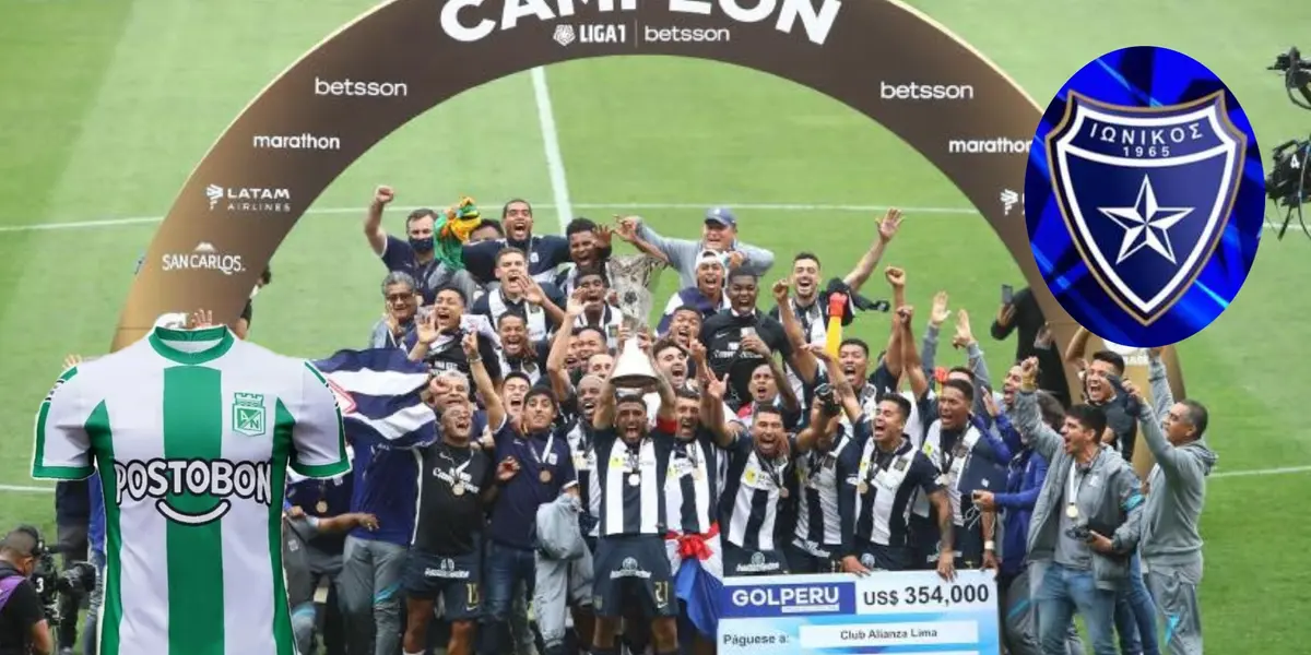 Alianza Lima campeón - Fotos: Movistar Deportes, Atlético Nacional y red social X