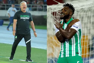 Álvaro Angulo complicó a Atlético Nacional contra el Envigado FC.