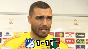 Álvaro Montero dando unas declaraciones