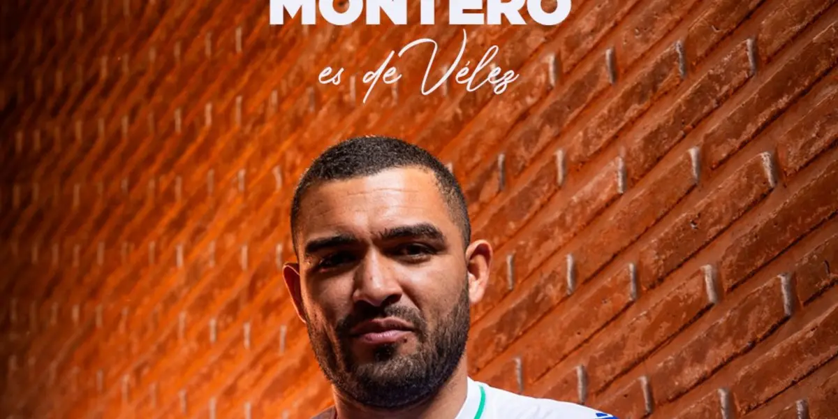 Álvaro Montero es bienvenido en Vélez Sarsfield y mira los detalles de su llegada