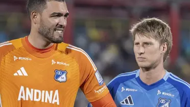 Álvaro Montero y Andrés Llinás Foto: Millonarios FC