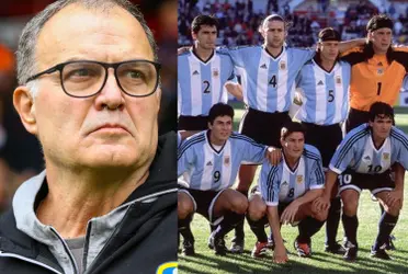 Ambos compartieron camerino cuando Bielsa dirigió a la Selección Argentina.